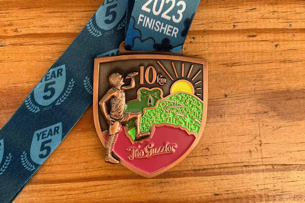 The Dry Run, 10km Medal