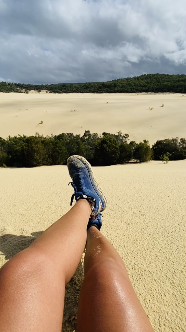 Moreton Island trail run training