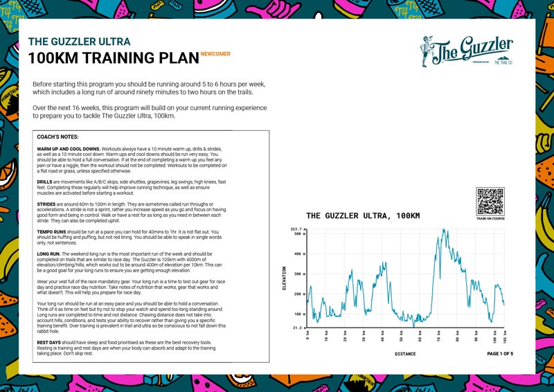 Download 100km Training Plan